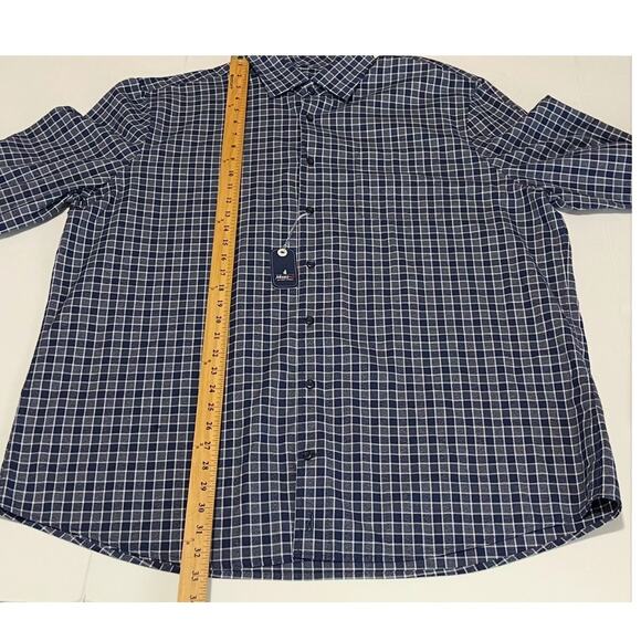 Johnnie O Mitchell Button Down Checkered Shirt Size XX Large New - Picture 6 of 16